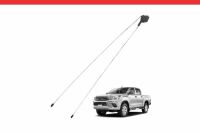 Imagem do produto Haste Lona Marítima All Black Roller Flash Cover para Toyota Hilux 2016/... - Cod. 17378